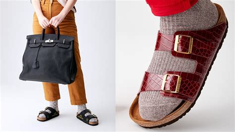 hermes birkenstock bag|most expensive birkenstocks.